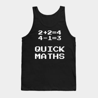 Quick Maths Tank Top